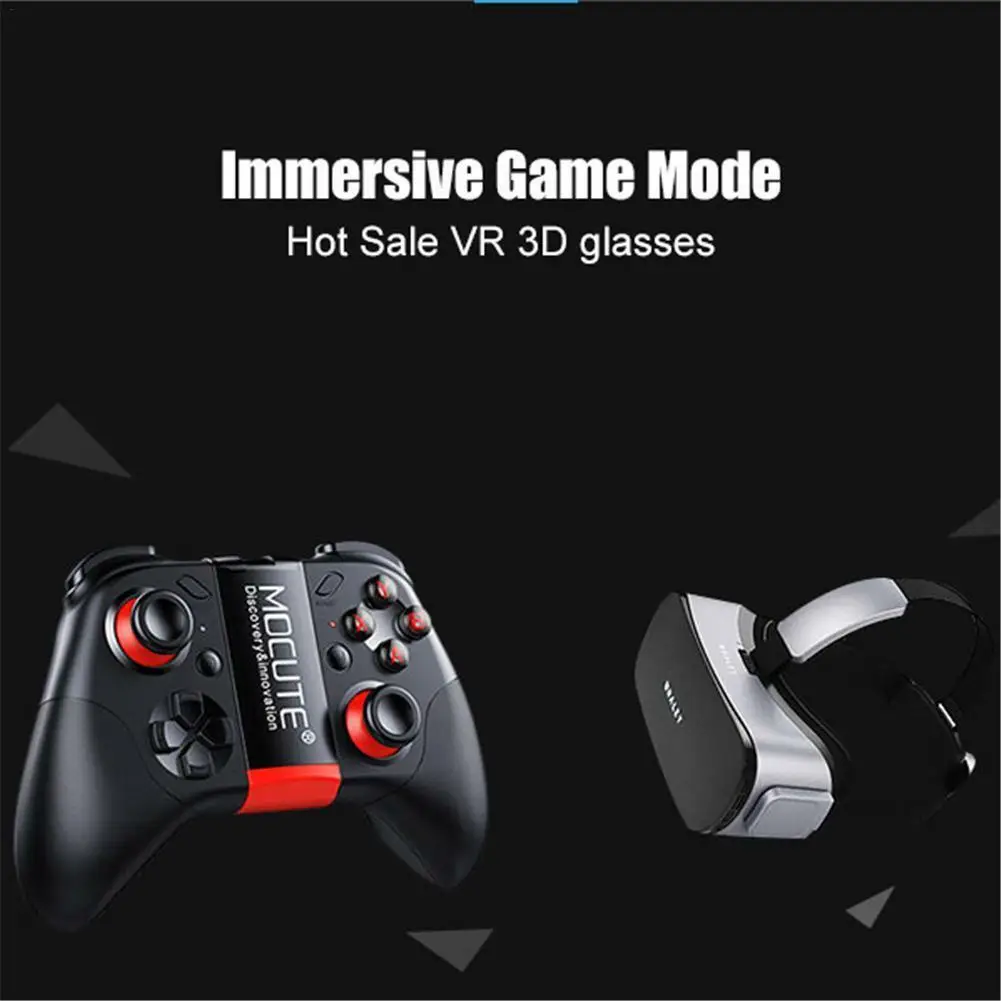 MOCUTE 053 VR игровой коврик Android джойстик Bluetooth Радио пульт дистанционного управления джойстика для планшетных ПК игровой, от смартфона Pad