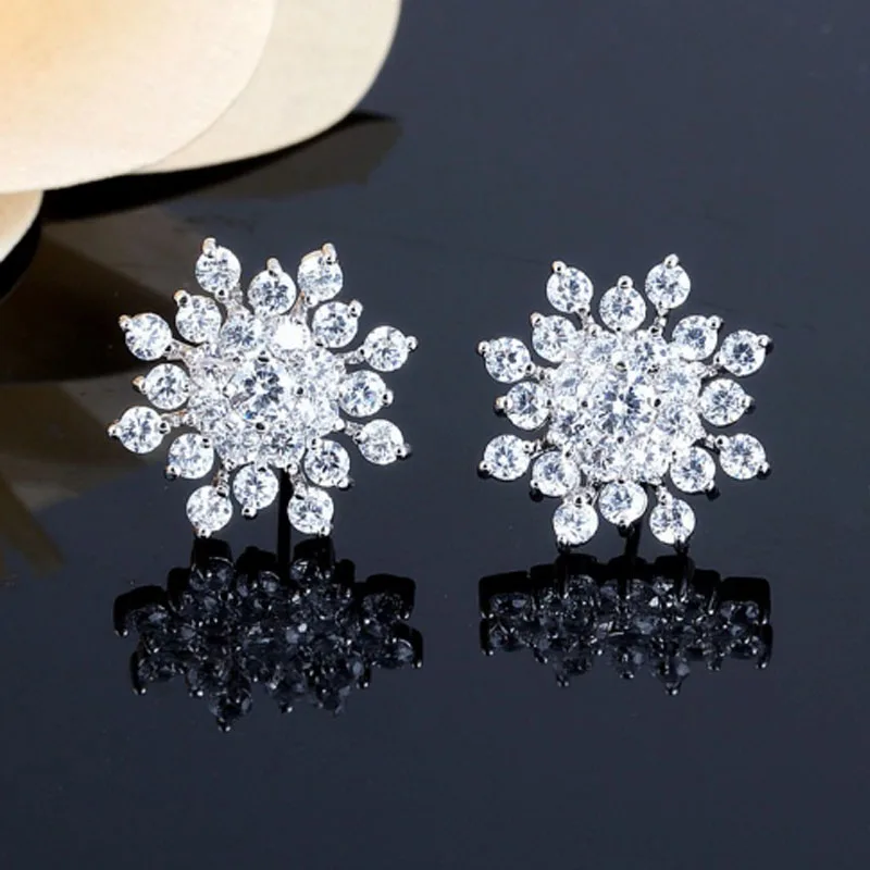 New Fashion Exquisite Stud Earrings Cute Cherry Star Crown Crystal Imitation Pearl For Women Piercing Jewelry Brincos Gift - Окраска металла: EB660