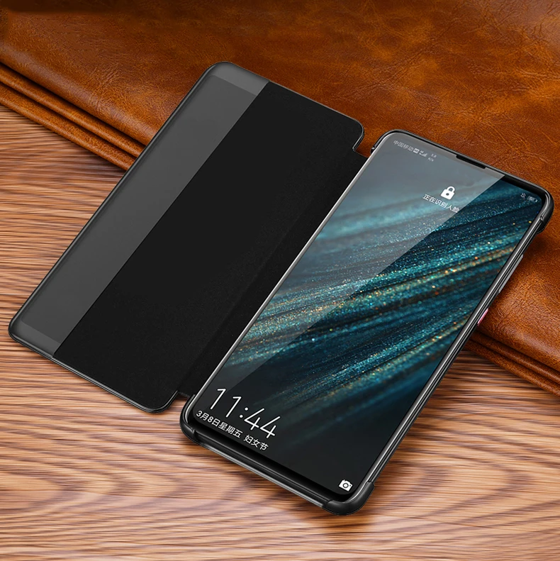 Чехол XOOMZ из натуральной кожи со страусиным крестом для huawei P30 Pro, роскошный умный авто флип-чехол для huawei P30/Pro, чехол для телефона
