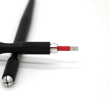 

1 Pcs Hand Tattoo Pen Semi Permanent Manual Eyebrow Tattoo Pen Make-up Tools 789