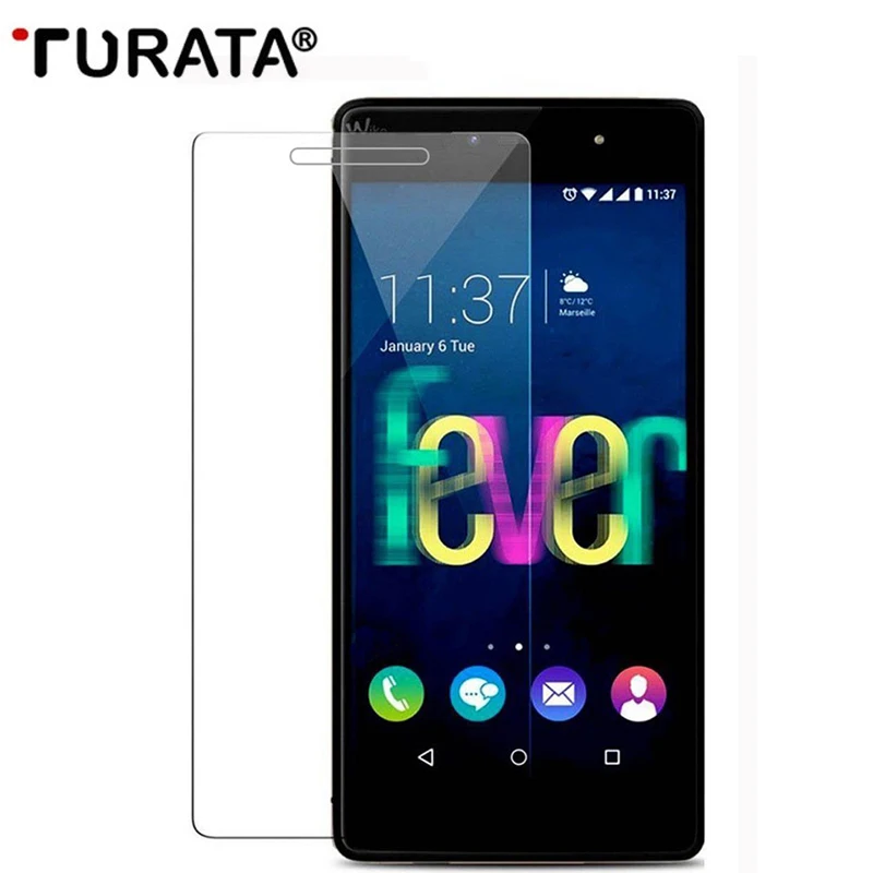 Turata Tempered Glass Screen Protector 9H 2.5D Premium Film For Wiko Lenny 2 3 Max Rainbow Lite Ridge Fever 4G Jerry Freddy P20 | Мобильные