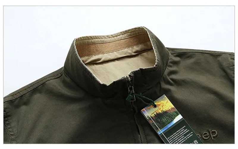 M-3XL одежда брендовая одежда куртки дышащий двусторонний хлопок размера плюс Повседневная куртка Азиатского размера ветровка пальто Veste