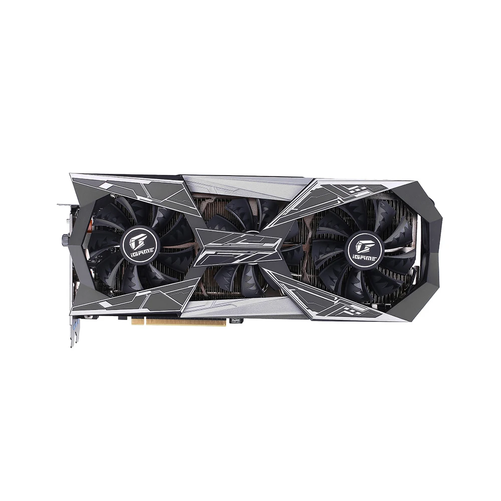 Цветная видеокарта GeForce RTX 2060 SUPER Vulcan X OC GPU Nvidia GDDR6 8G iGame PCI-E 3,0 256 бит для игрового ПК