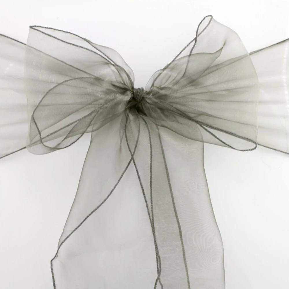 promotion price 50 pieces silver 7x108 organza chair cover wedding decorations big discount - Discount Halloween Decorations promotion price 50 pieces silver 7x108 organza chair cover wedding decorations big discount - Discount Halloween Decorations