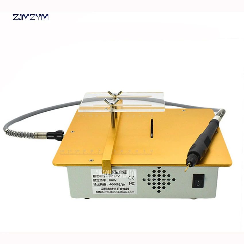T30X Miniature multi-purpose table saw PCB board cutting machine 8500r/min Small woodworking metal saws Model table saw DC12-24V