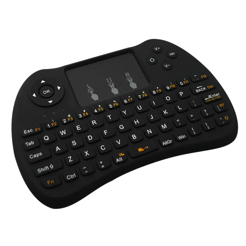 

H9 mini keyboard 2.4g sky wireless remote control similar as air fly mouse for android tv box mini PC laptop