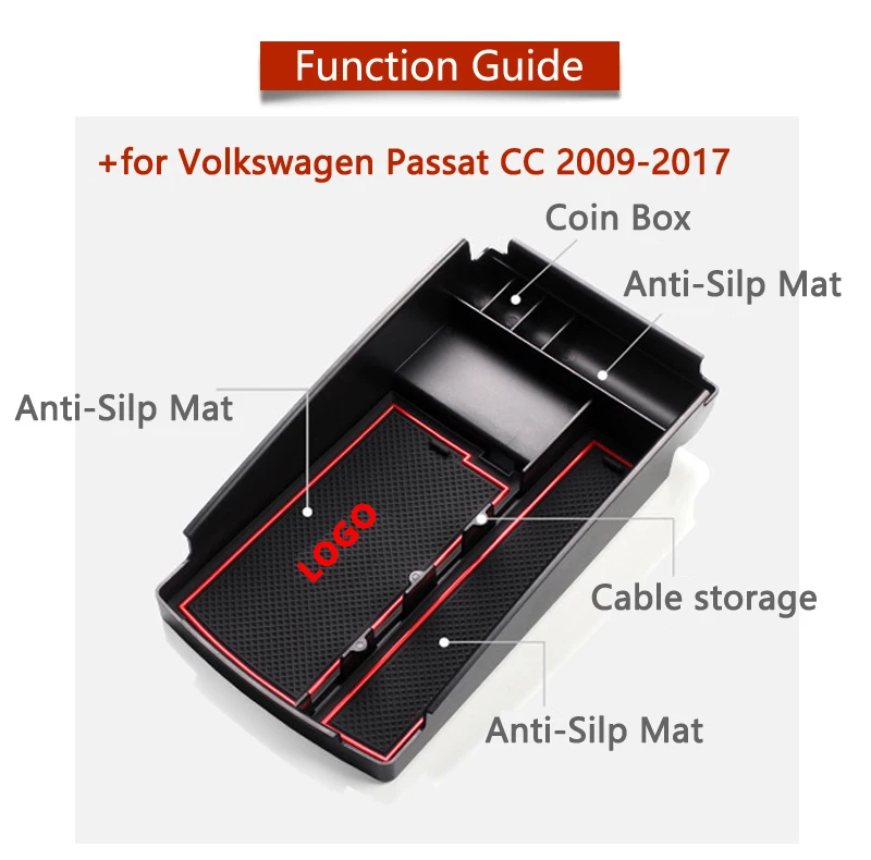 Полка для мелочей средства ухода для автомобиля для VW Passat CC органайзер для Volkswagen 2009 2010 2011 2012 2013