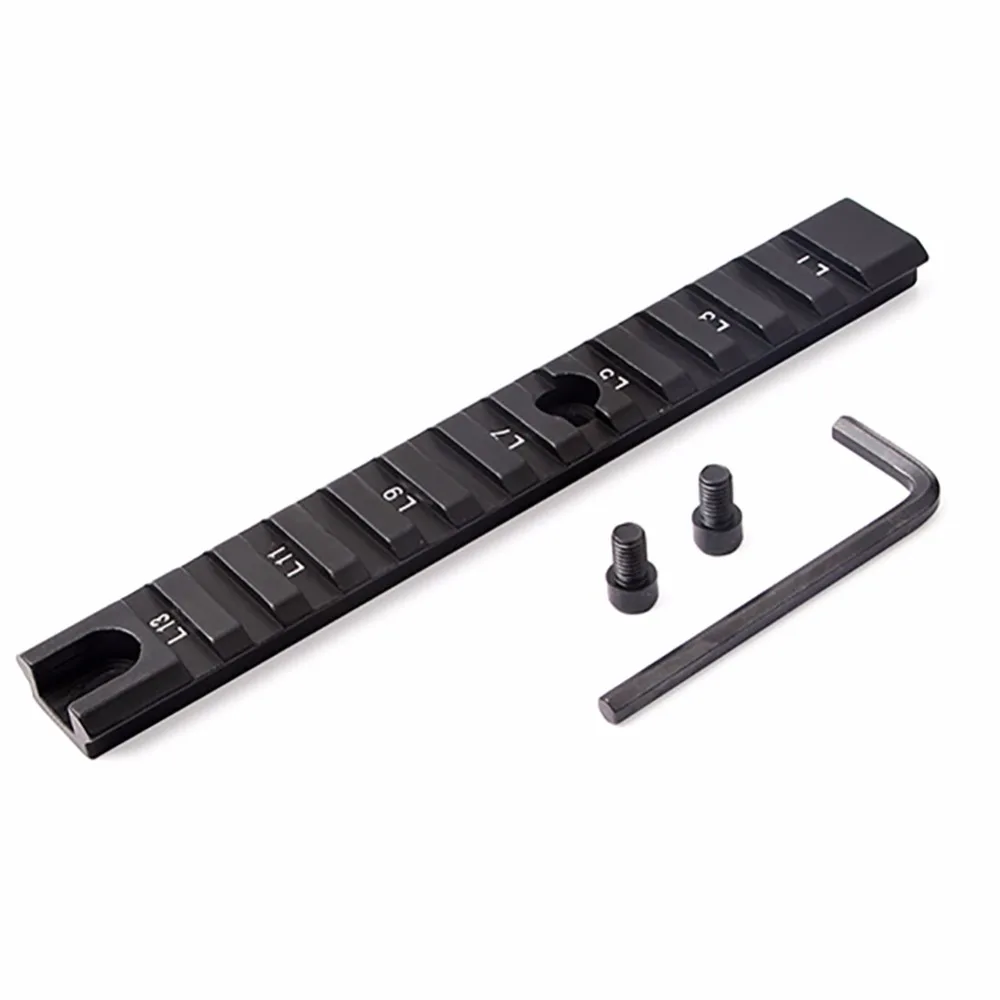 

20mm Mount 154mm Long Alumium Alloy Picatinny Rail For Scope And Flashlight Mount New Arrival