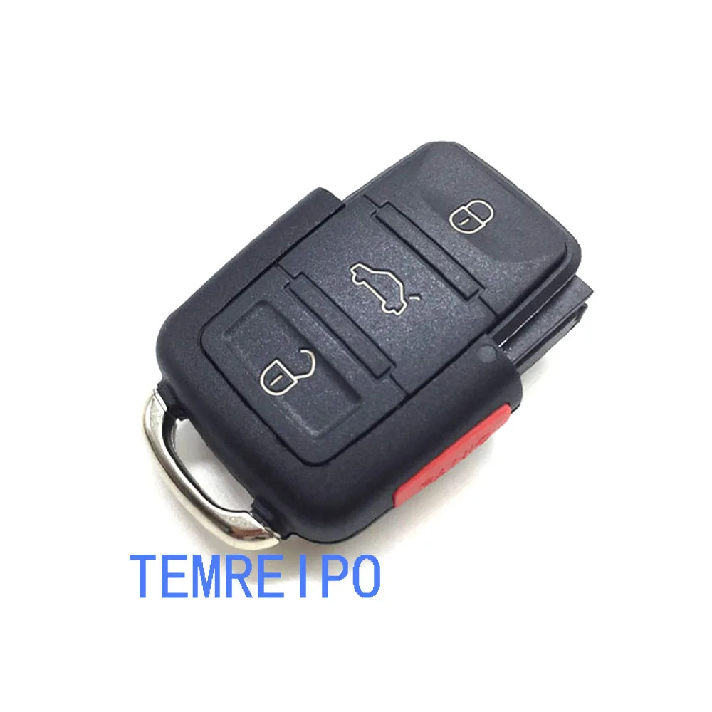 10pcs/lot 3+1 Buttons with panic button remote key blank ...