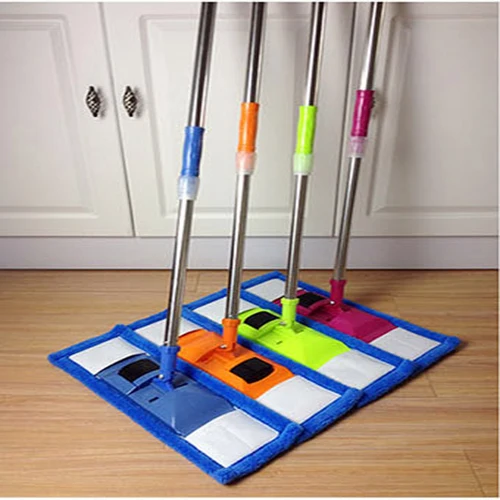High Quality Thickened Stainless Steel ABS Telescopic Coral velvet flat mop,mops floor cleaning