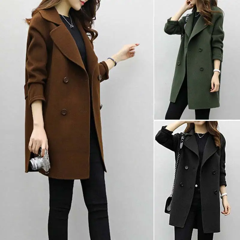 Women Jackets Autumn and winter women's long sleeved