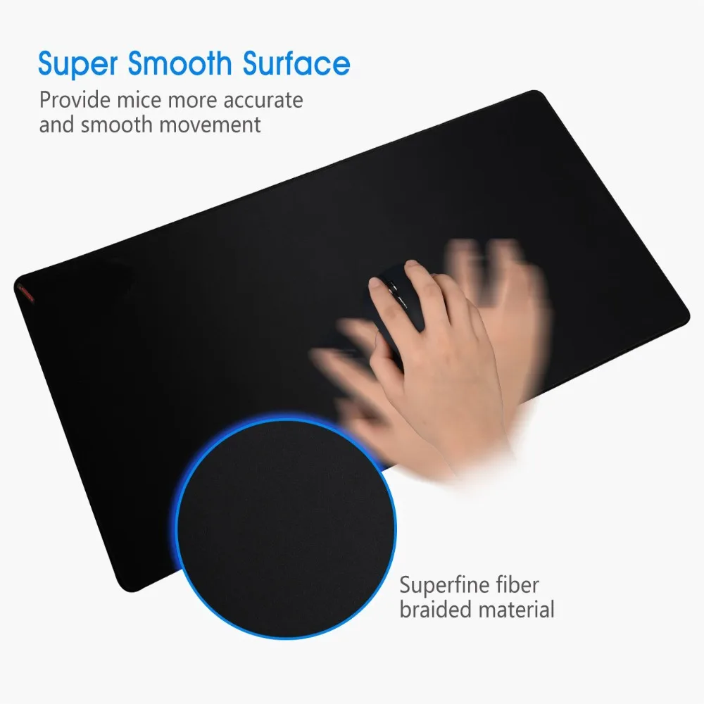 Gaming Mouse Pad Large Mouse Pad Gamer Big Mouse Mat Computer Mousepad Rubber Surface No slip 4