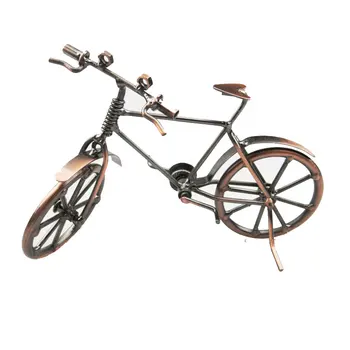 

Vintage Mini Bicycle model Metal Art bike Toy handmade display Home Decoration Novelty Gift