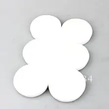 10 компл./лот 6 Круглый латексный Бесплатный губка пуф макияж порошок слоеный VE гидрофильный полиуретановый слоеный