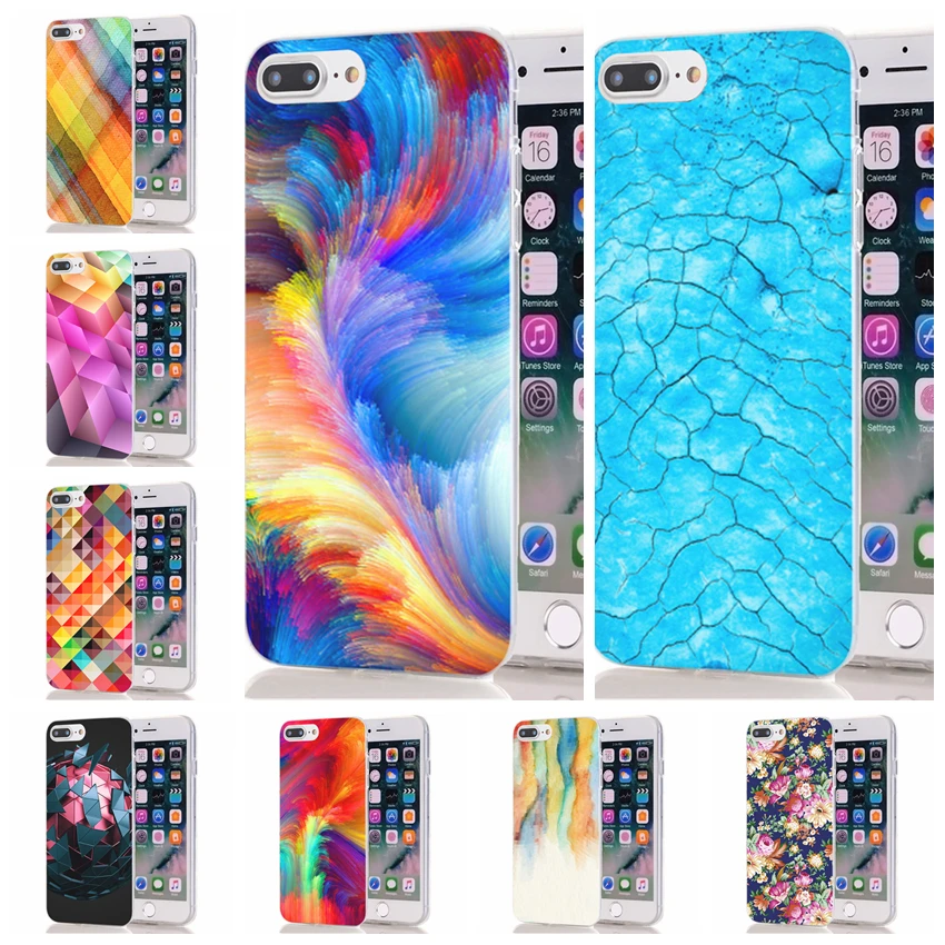 Мягкий чехол для мобильного телефона iPhone 6 S Plus 7 8 X рисунок с изображением милых