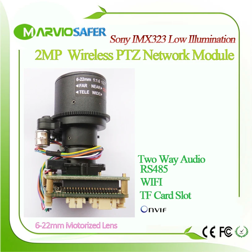 1080P FULL HD 2MP WIFI IP Network PTZ Camera Module font b Wireless b font Board