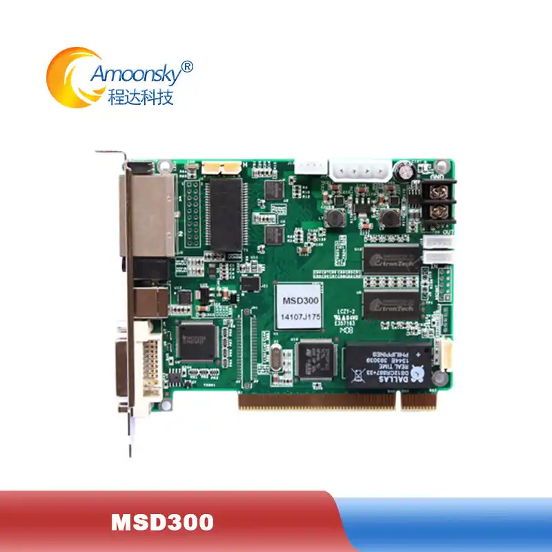 Novastar Msd300 Sending Card Support 2048 1152 Pixels Full Color