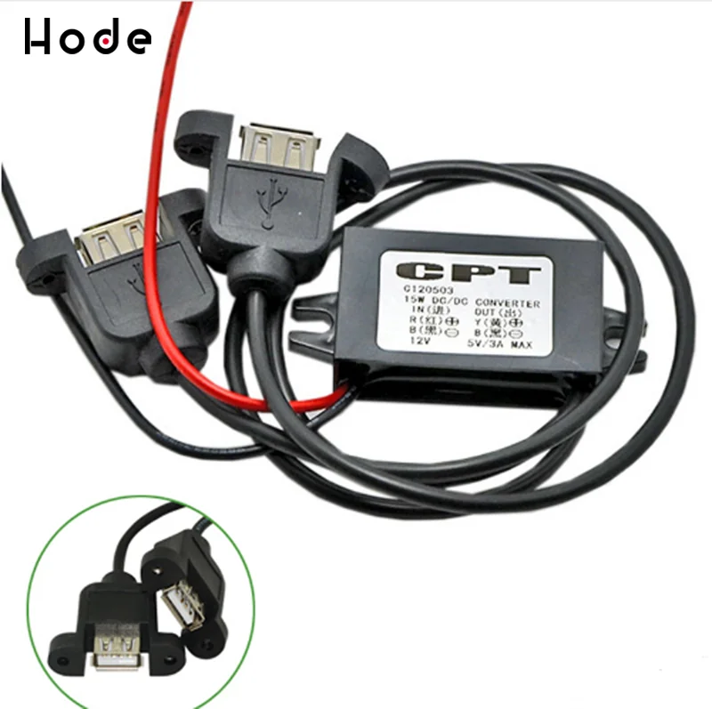 

DC/DC Converter Regulator 12V to 5V 3A 15W Car Led Display Power CPT Car power Step Down Regulator