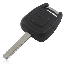 НОВЫЙ для Vauxhall OPEL Vectra Astra Zafira 2 кнопки Дистанционного Брелока Shell with grooved Бесплатная доставка