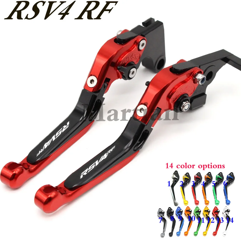 

Motorcycle Folding Extendable CNC Adjustable Clutch Brake Levers For Aprilia RSV4 RF 2016-2017