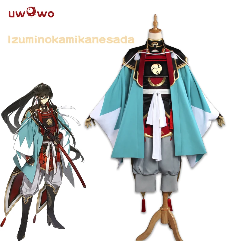 UWOWO Izuminokami Kanesada маскарадный костюм для косплея Touken Ranbu онлайн Аниме Костюм