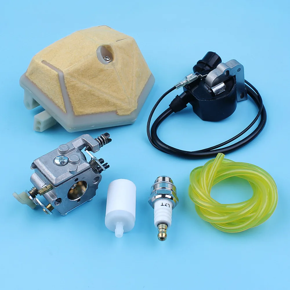 Carburateur pour Husqvarna 130BT Sac à dos souffleurs Carb Fuel Line Kit Avec Joint