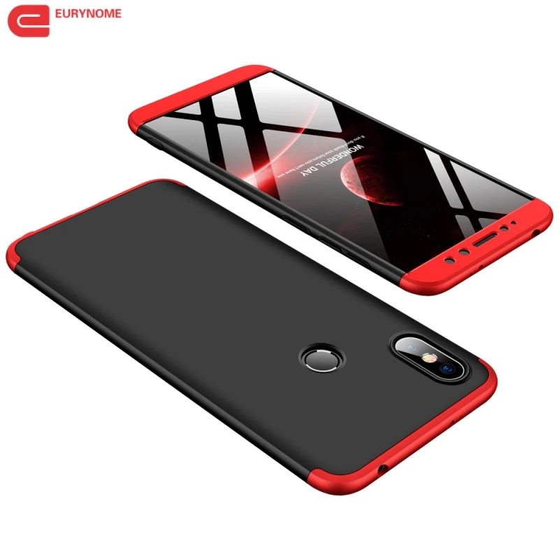 

Case for Xiaomi Redmi S2 Case Full Protective Shockproof Anti-knock 3 in 1 Hard Matte Cover for Xiaomi Redmi S2 Redmi Y2 Case