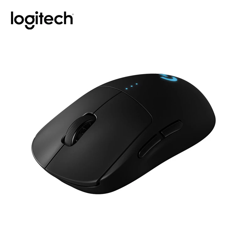 Оригинальная Беспроводная игровая мышь logitech G Pro, Lightspeed для ESports Hero16K, датчик RGB освещения, Беспроводная зарядка, двойная