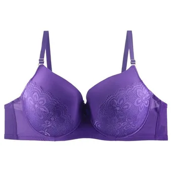 

Maidy Big Breasts Bras E-F-G Big Size Bra Push Up For Women Adjustment Gather Underwear Full Cup Underwire Lingerie 48E-52G