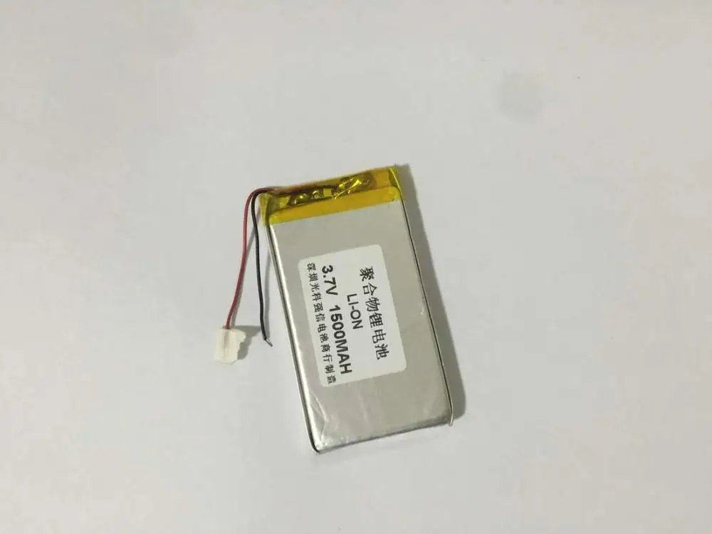 Новая полная емкость 3,7 V полимерная литиевая батарея 603462 1500 MAH gps-рация/оборудование/мини