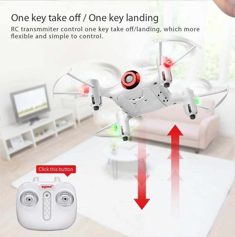 Syma X21 Small Pocket Drone RC Helicopter Auto Hover 3D Flip Mode 2.4G 4CH 6Aixs Headless Mode Mini Quadrocopter Best Kid Gift (9)