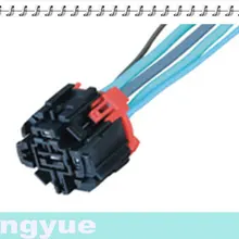 Longyue 50 шт. 5-контактный разъем реле гнездо адаптера 455 01E 225 компонентов жгут проводов " 45501E225