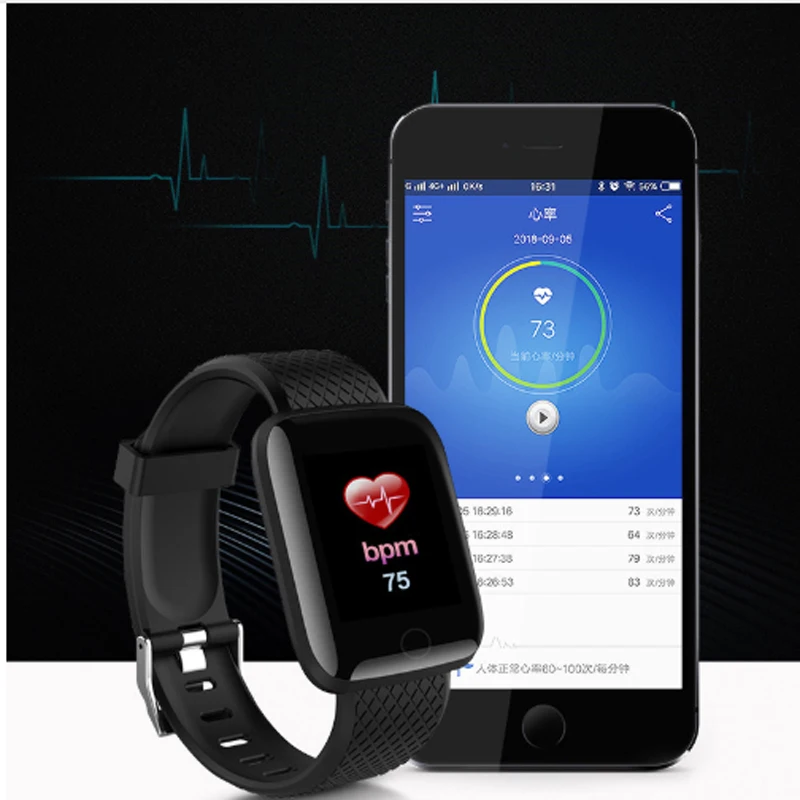 الرياضة ساعة ذكية الرجال ضغط الدم للماء Ip67 Smartwatch النساء مراقب معدل ضربات القلب جهاز تعقب للياقة البدنية ووتش لالروبوت IOS