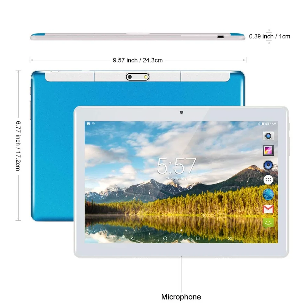 10-дюймовый планшетный ПК планшет на Android 19201200 ips 64 GB 128 GB Dual SIM 4G Tablet 10 Core Android 8,0 Bluetooth планшеты с модулем Wi-Fi 10