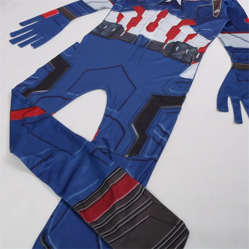 Captain America Costume Kids Endgame Suit Superheroes Cosplay Halloween Costumes for Kids Latex Mask Props Steven Costumes Captain America Costume Kids Endgame Suit Superheroes Cosplay Halloween Costumes for Kids Latex Mask Props Steven Costumes