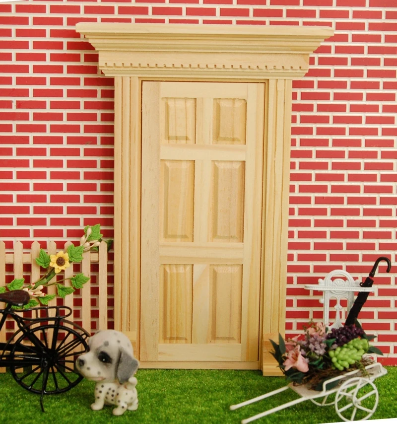 112 Dollhouse Miniatures Lovely Fairy Doors No Paint Exterior Doorin