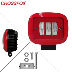 CROSSFOX светодиодный Автомобильная световая балка Worklight 30 W 12 V 24 V автомобильная лампа Spot Combo Наводнение Для Трактор Offroad мотоциклетные 4WD 4x4