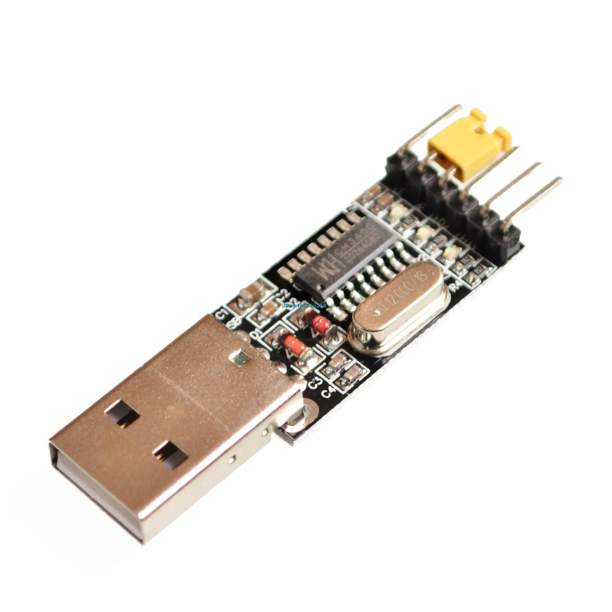 CH340 модуль USB к ttl CH340G обновление скачать небольшой провод щетка пластина STC микроконтроллер Плата USB к последовательному
