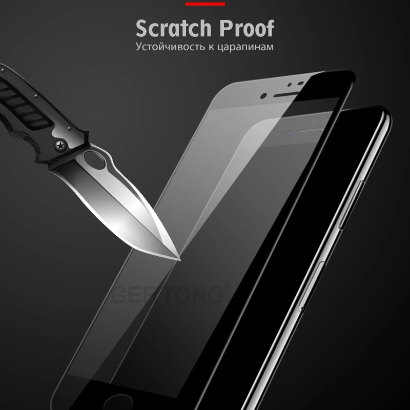 

For iPhone 6 6S 7 Plus 5D Curved Premium Full Cover Screen Protector Explosion Glass For iPhone 6 SE 6s 7 Tempered Glass