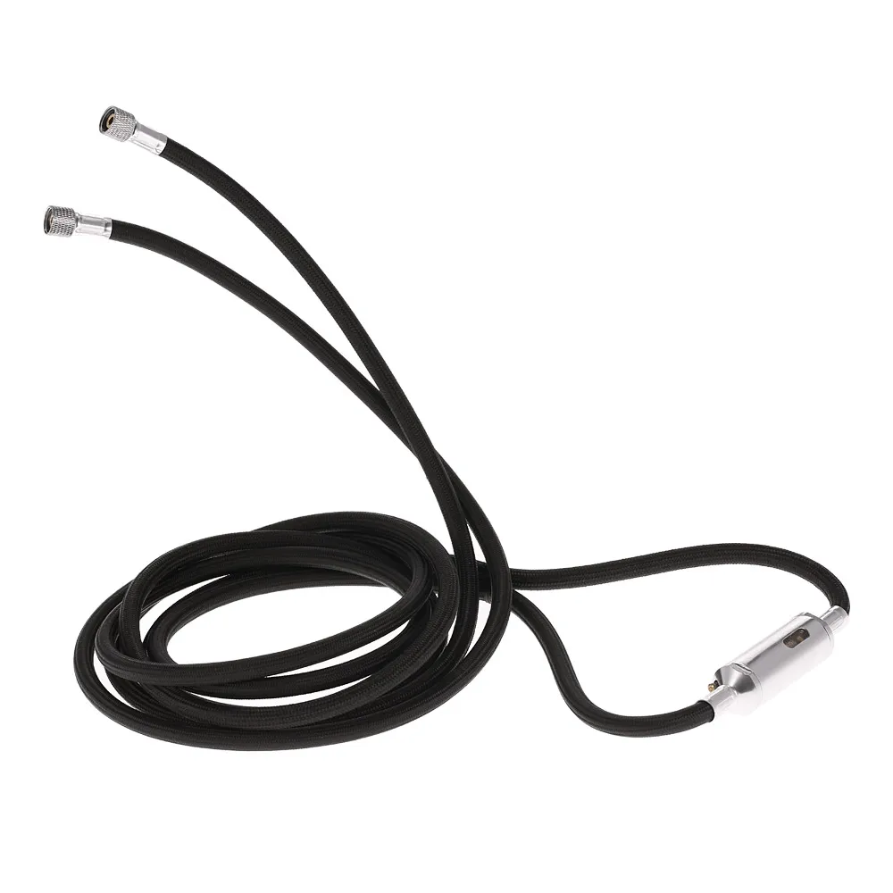 Premium-Quality 10-Ft Braided Airbrush Air Hose 1//8-1//4