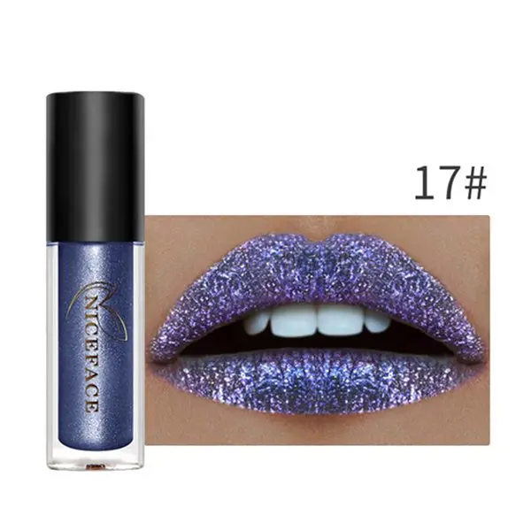 Light Grey Горячая NICEFACE Губная Помада Жидкая Водонепроницаемая 24H стойкая губная глянцевая краска Татуировка сексуальная обнаженная пигментная Косметика L17002 - Цвет: Light Grey