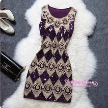 Элегантные винтажные сексуальные платья с блестками размера плюс, женские платья до колен, черные, синие, красные, синие короткие дешевые коктейльные платья, коктейльные платья