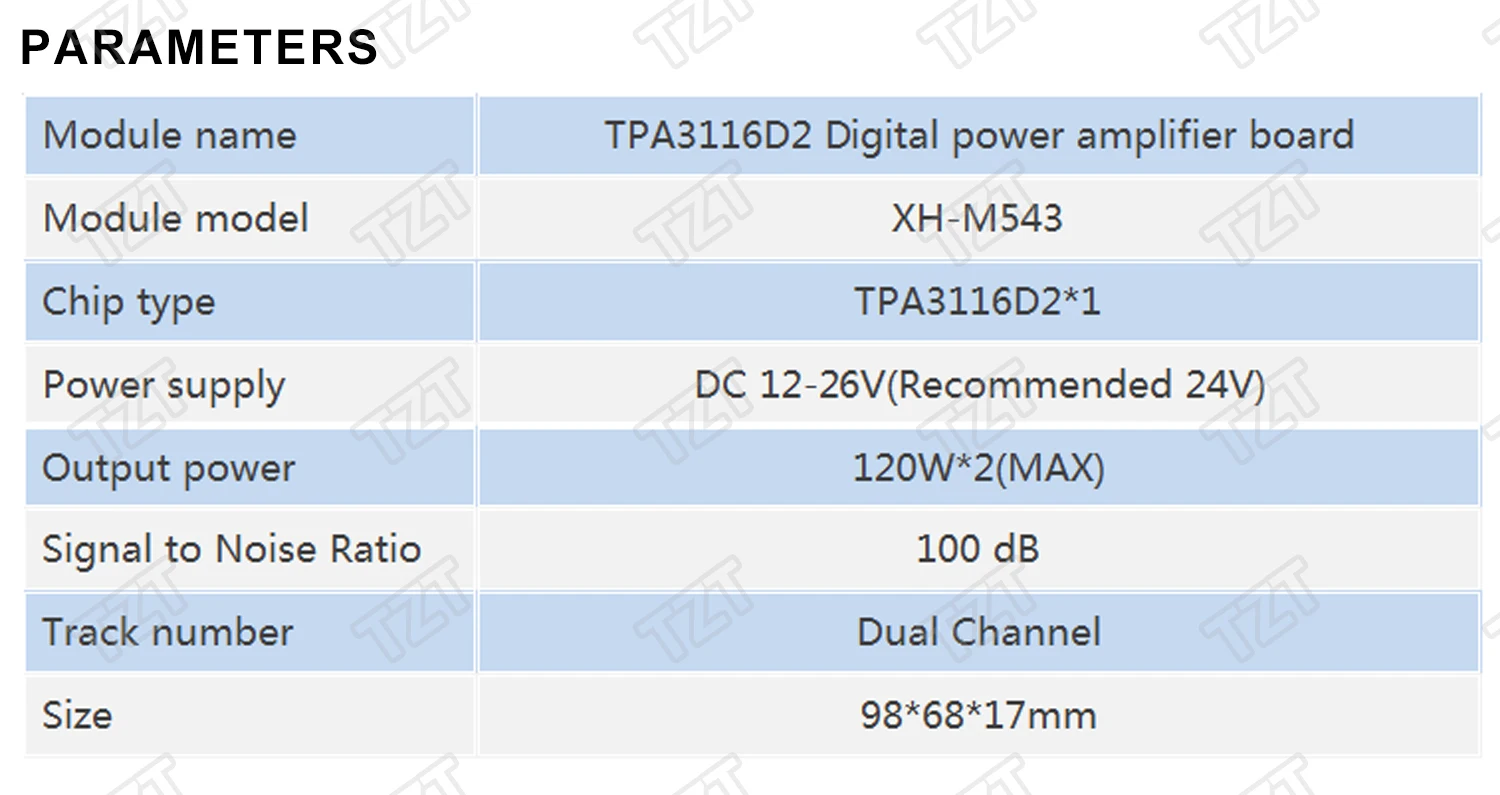 DC 12 V 24 V 120 W * 2 TPA3116 D2 двухканальный цифровой усилитель звука доска хорошее