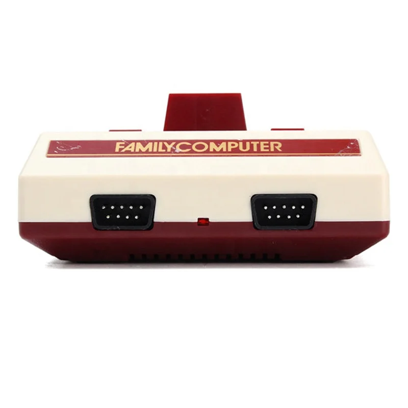 Компактная игровая консоль с 500 8 бит встроенных игр с 2 контроллеры Поддержка игровой картридж