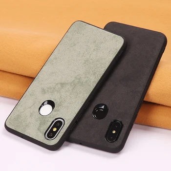 

Luxury Phone Case For Xiaomi Mi 8 lite A1 A2 lite Mix 2S Max 3 case Canvas Soft Cover For Redmi Note 5 6 Pro case