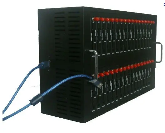 

Free Shipping GSM/GPRS 32 port modem pool Q2403 gsm modem