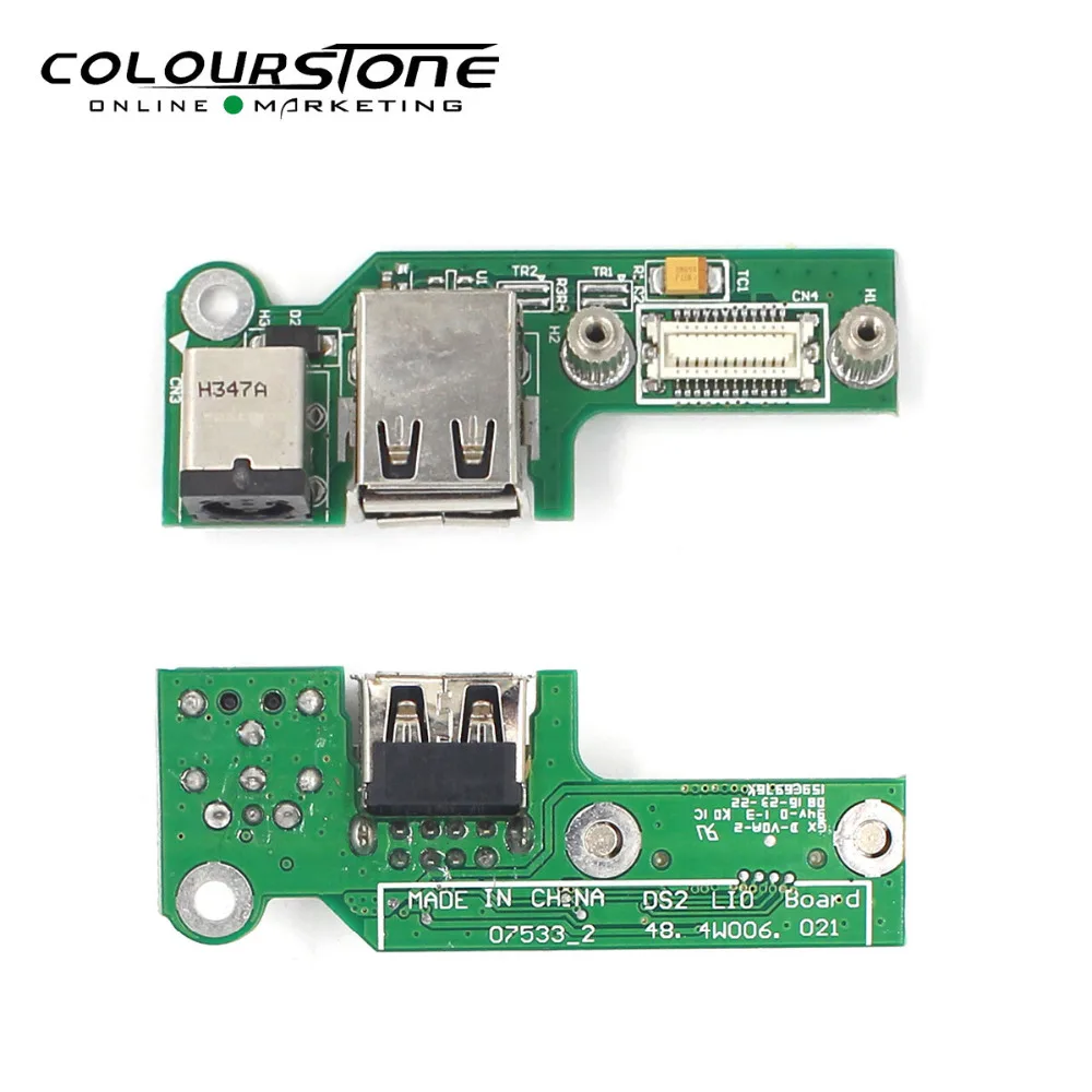 

Laptop DC Jack Board For Dell 1525 1526 PP29L Power Board PCB USB Board Charger Board 48.4W006.011 48.4W032.021 Free Shipping