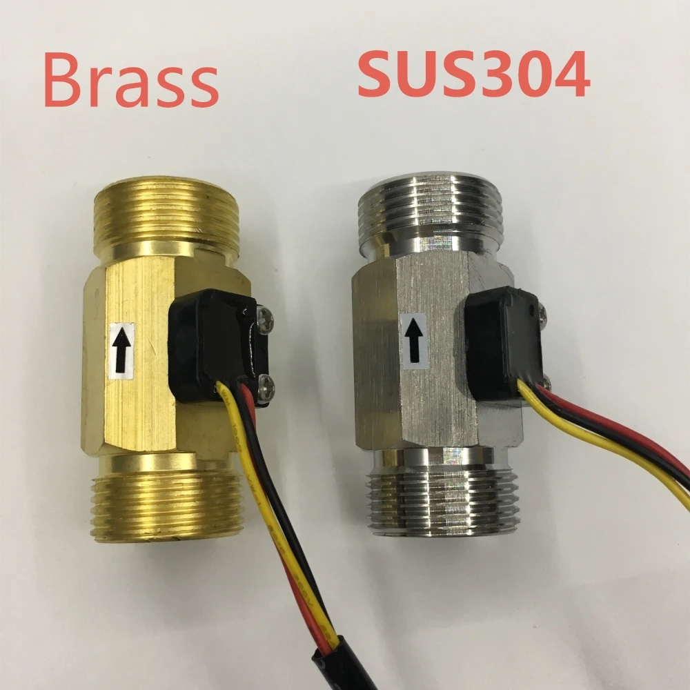 1 inch SUS304 water flow sensor Turbine meter stainless steel G3/4