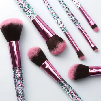 

7 flash drill handle makeup brush set eye shadow liquid foundation eyeliner eyelash lip gloss makeup brush