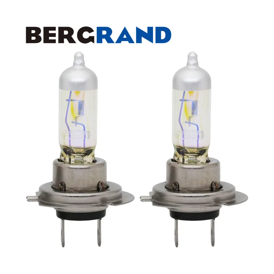 12V 2900K Rainbow Golden Super Yellow Light Car Halogen Headlight